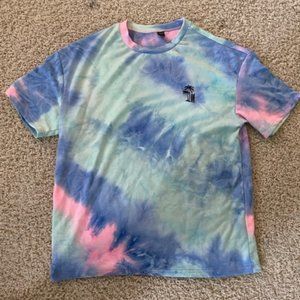 Tropical Tie Dye Shirt - Adult Large